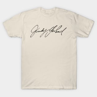 Autograph Collection: Judy Garland T-Shirt